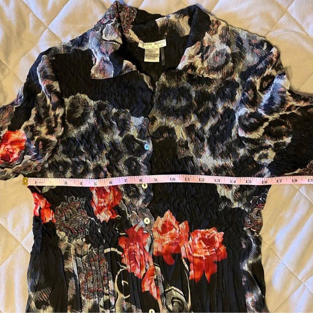 Alberto Makali Blouse, Large - Picture 9 of 10